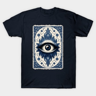 Evil Eye Tarot Card T-Shirt